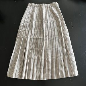Talbots Pleated Skirt